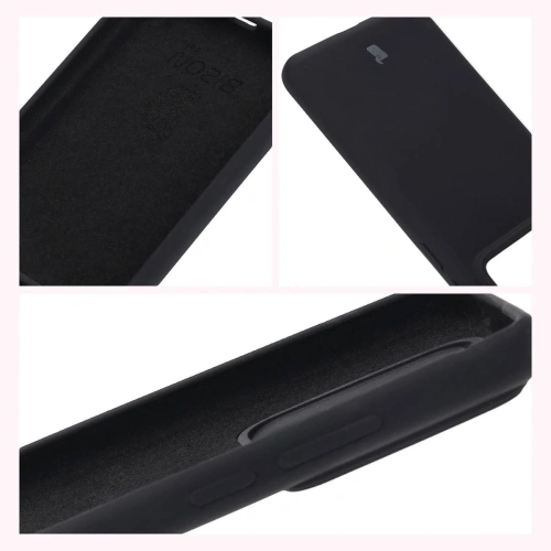 Silikonowe etui Bizon Soft Case do Realme GT 7 Pro czarne