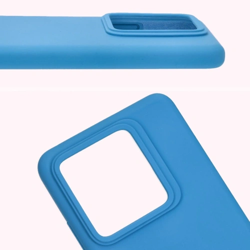 Silikonowe etui Bizon Soft Case do Realme GT 7 Pro niebieskie