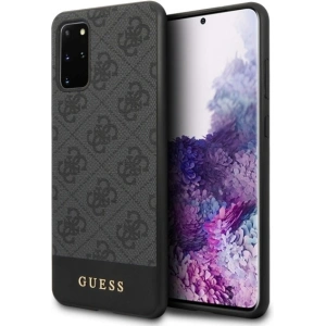 Hurtownia GSM - Etui Guess GUHCS67G4GLGR Samsung Galaxy S20+ Plus G985 šedé/grey hard case 4G Stripe Collection - GUE489GRY - {ean13} - Hurt
