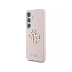 Hurtownia GSM - Guess Silicon Big 4G Logo Bottom Script Samsung Galaxy S25 roz - GUE4348 - {ean13} - Hurt