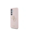 Hurtownia GSM - Guess Silikon Big 4G Logo Unter Schrift Samsung Galaxy S25 pink - GUE4348 - {ean13} - Hurt