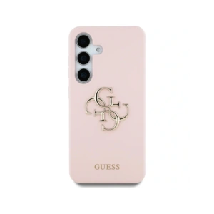 Hurtownia GSM - Guess Silicon Big 4G Logo Bottom Script Samsung Galaxy S25 roz - GUE4348 - {ean13} - Hurt