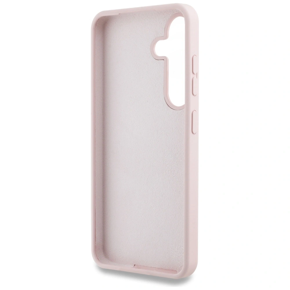 Hurtownia GSM - Guess Silicon Big 4G Logo Bottom Script Samsung Galaxy S25 roz - GUE4348 - {ean13} - Hurt