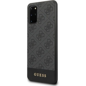 Hurtownia GSM - Etui Guess GUHCS67G4GLGR Samsung Galaxy S20+ Plus G985 šedé/grey hard case 4G Stripe Collection - GUE489GRY - {ean13} - Hurt