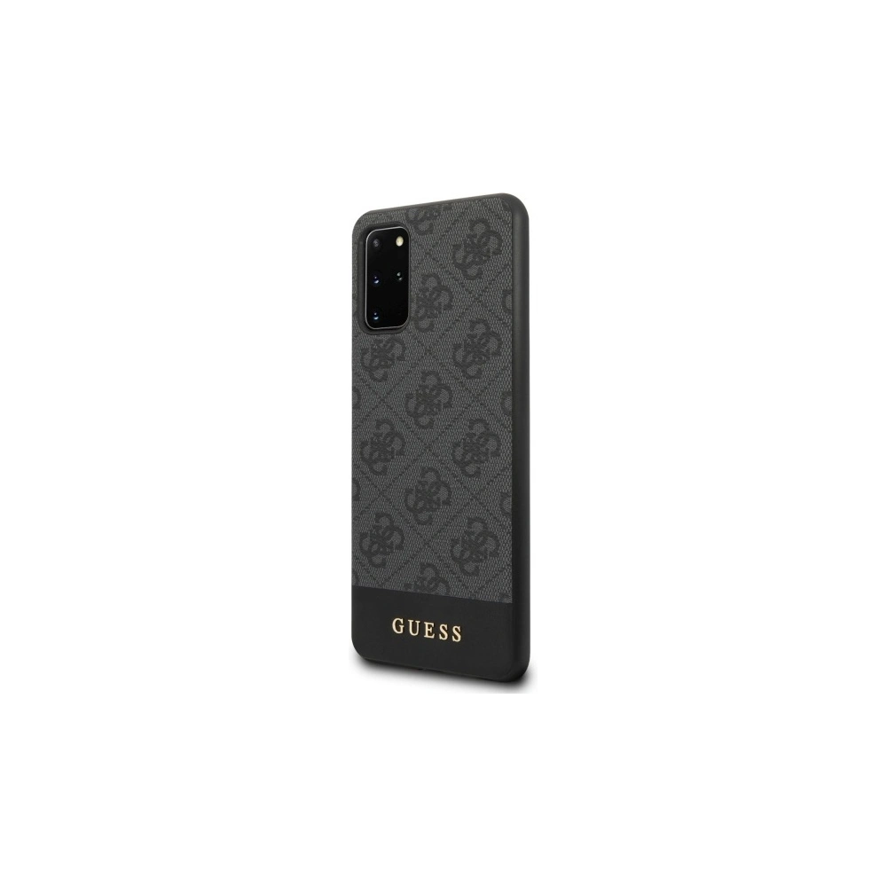 Hurtownia GSM - Etui Guess GUHCS67G4GLGR Samsung Galaxy S20+ Plus G985 šedé/grey hard case 4G Stripe Collection - GUE489GRY - {ean13} - Hurt