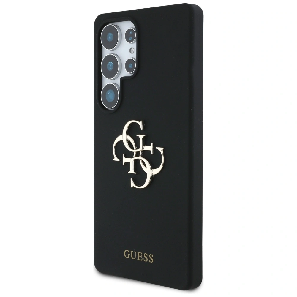 Hurtownia GSM - Etui Guess Silicone Big 4G Logo Bottom Script Samsung Galaxy S25 Ultra černé - GUE4349 - {ean13} - Hurt