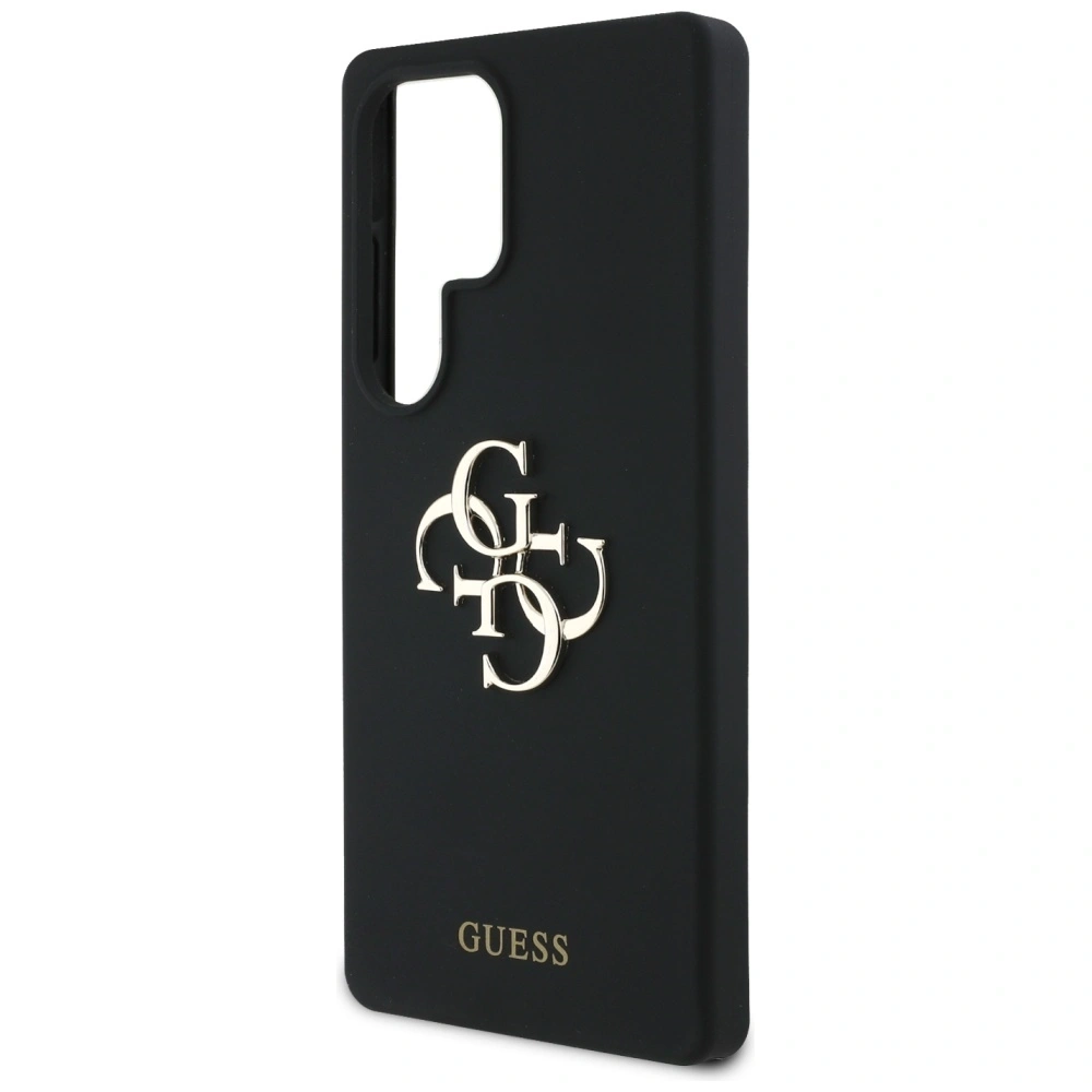 Hurtownia GSM - Etui Guess Silicone Big 4G Logo Bottom Script Samsung Galaxy S25 Ultra černé - GUE4349 - {ean13} - Hurt