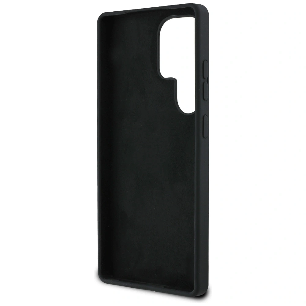 Hurtownia GSM - Etui Guess Silicone Big 4G Logo Bottom Script Samsung Galaxy S25 Ultra černé - GUE4349 - {ean13} - Hurt