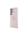Hurtownia GSM - Guess Silicon Mare 4G Logo Fund Script Samsung Galaxy S25 Ultra roz - GUE4350 - {ean13} - Hurt