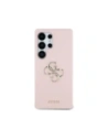 Hurtownia GSM - Etui Guess Silicone Big 4G Logo Bottom Script Samsung Galaxy S25 Ultra różowy - GUE4350 - {ean13} - Hurt