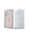 Hurtownia GSM - Guess Silicon Mare 4G Logo Fund Script Samsung Galaxy S25 Ultra roz - GUE4350 - {ean13} - Hurt