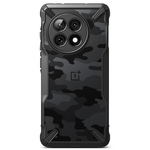 Etui Ringke Fusion-X OnePlus 13R Camo Black