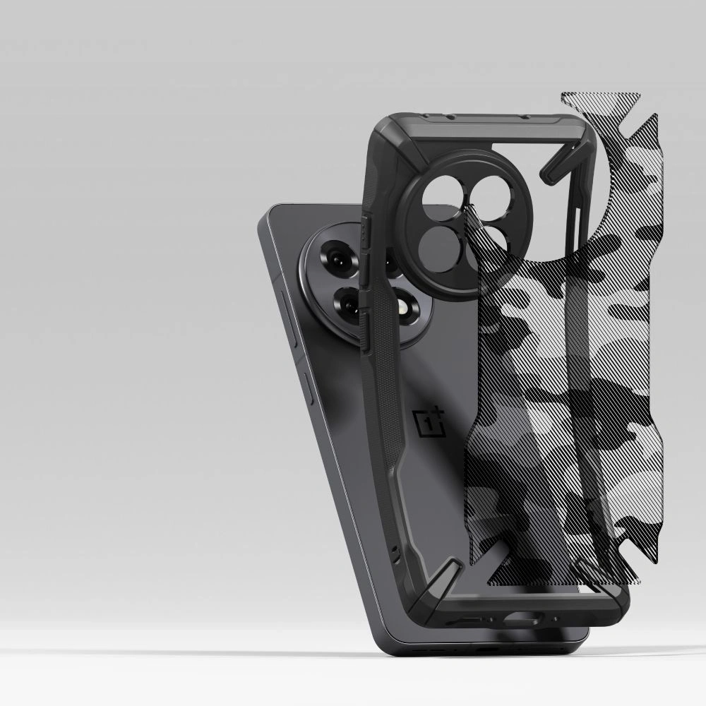 Hurtownia GSM - Ringke Fusion-X OnePlus 13R Camouflage Schwarz - RGK11757 - {ean13} - Hurt