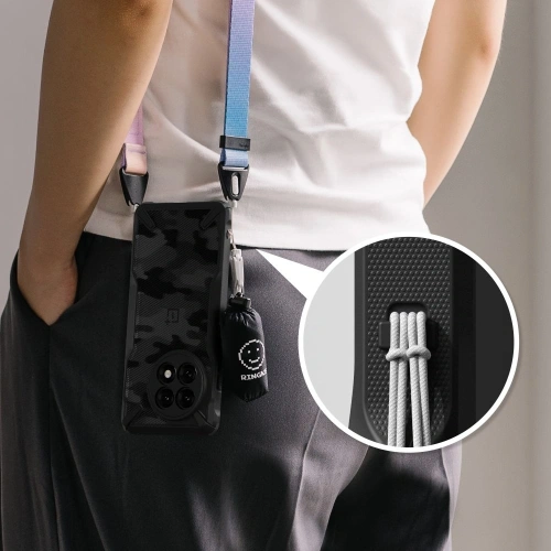 Etui Ringke Fusion-X OnePlus 13R Camo Black