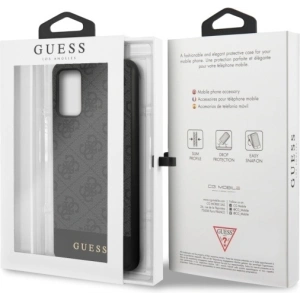 Hurtownia GSM - Etui Guess GUHCS67G4GLGR Samsung Galaxy S20+ Plus G985 szary/grey hard case 4G Stripe Collection - GUE489GRY - {ean13} - Hurt