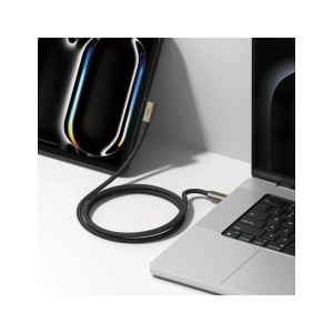 Hurtownia GSM - Ringke USB 3.2 Gen 2x2 USB-C 90-Grad-Kabel PD 240W 100cm Schwarz - RGK11761 - {ean13} - Hurt