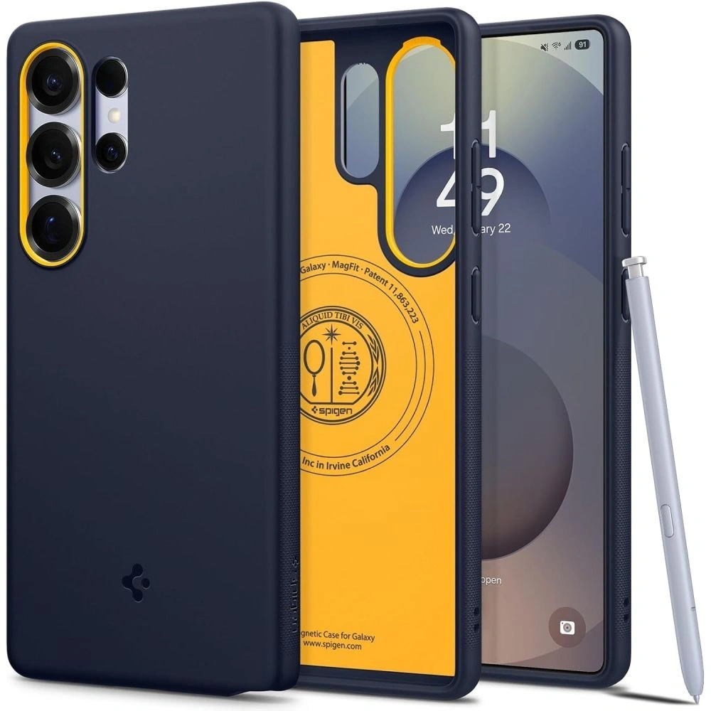 Hurtownia GSM - Spigen Nano Pop Mag MagSafe Samsung Galaxy S25 Ultra Blueberry Navy - SPN16662 - {ean13} - Hurt