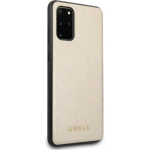 Hurtownia GSM - Etui Guess GUHCS67IGLGO Samsung Galaxy S20+ Plus G985 złoty /gold hard case Iridescent - GUE490GLD - {ean13} - Hurt