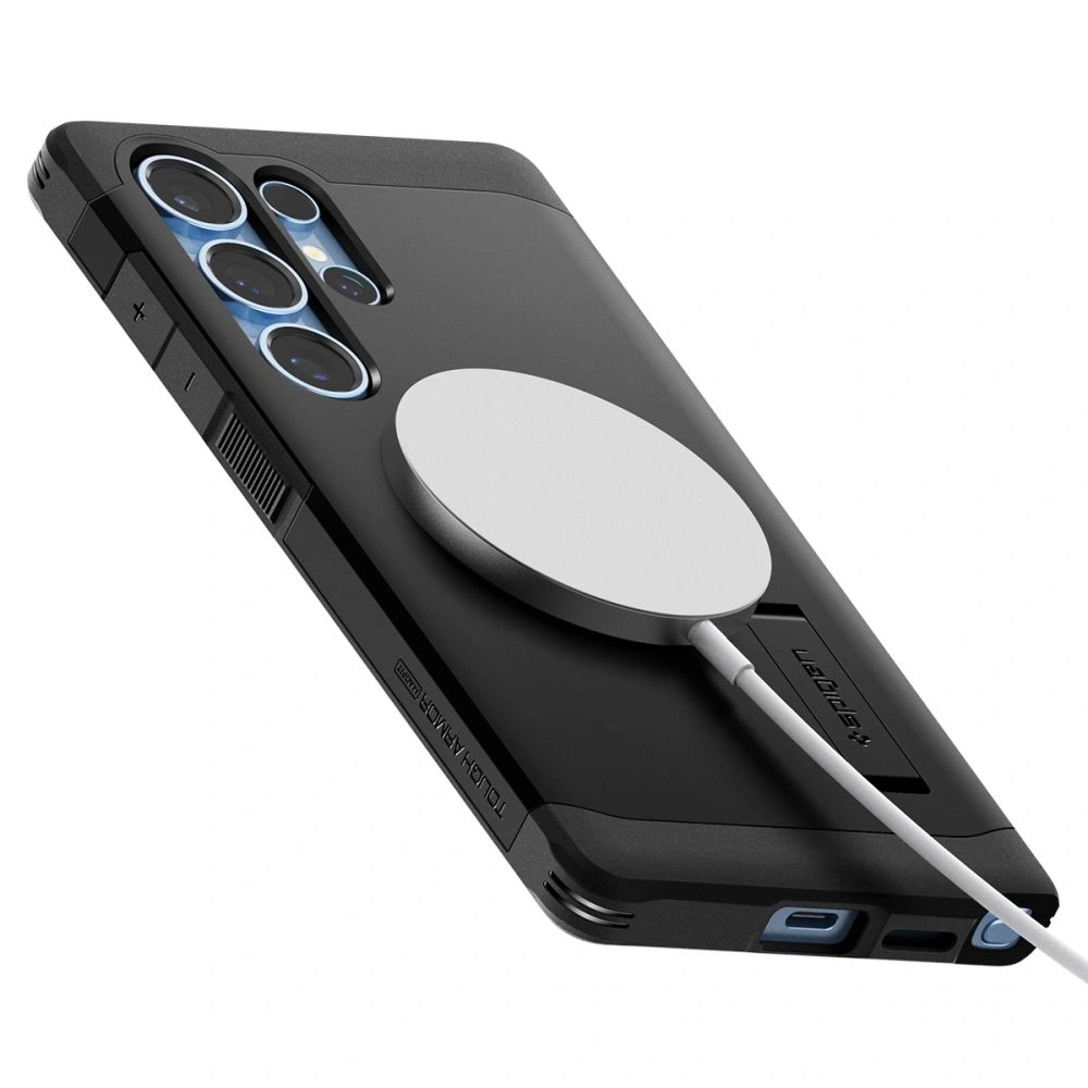 Hurtownia GSM - Spigen Tough Armor MagSafe Samsung Galaxy S25 Ultra Schwarz - SPN16664 - {ean13} - Hurt
