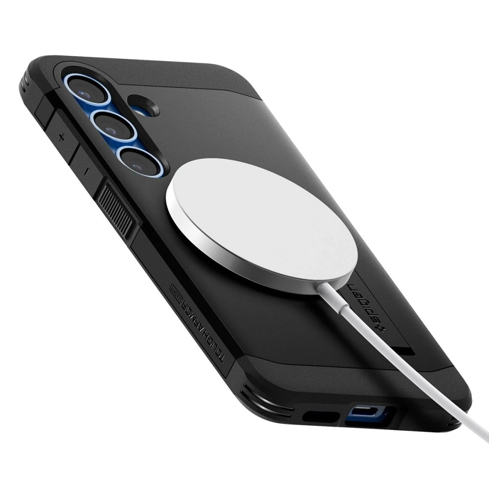 Hurtownia GSM - Spigen Tough Armor MagSafe Samsung Galaxy S25+ Plus Schwarz - SPN16665 - {ean13} - Hurt