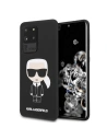 Hurtownia GSM - Etui Karl Lagerfeld KLHCS69SLFKBK Samsung Galaxy S20 Ultra G988 hardcase czarny/black Silicone Iconic - KLD273BLK - {ean13} - Hurt