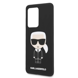 Hurtownia GSM - Etui Karl Lagerfeld KLHCS69SLFKBK Samsung Galaxy S20 Ultra G988 Hardcase schwarz/black Silicone Iconic - KLD273BLK - {ean13} - Hurt
