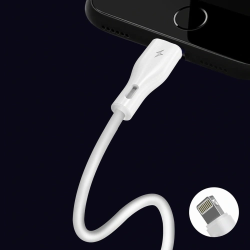 Kabel Dudao L2L USB-A / Lightning 3A 2m biały