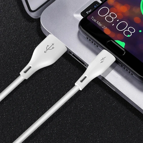 Kabel Dudao L2L USB-A / Lightning 3A 2m biały