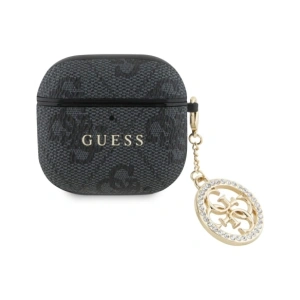 Hurtownia GSM - Etui Guess 4G Strass Charm do Apple AirPods 4 czarny - GUE4353 - {ean13} - Hurt