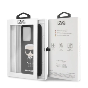 Hurtownia GSM - Etui Karl Lagerfeld KLHCS69SLFKBK Samsung Galaxy S20 Ultra G988 Hardcase schwarz/black Silicone Iconic - KLD273BLK - {ean13} - Hurt
