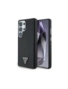 Guess Geprägtes Dreieckslogo MagSafe Samsung Galaxy S25 Ultra schwarz
