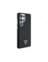 Wholesale Guess Grained Triangle Logo MagSafe Samsung Galaxy S25 Ultra black - GUE4355 - {ean13} - Hurt