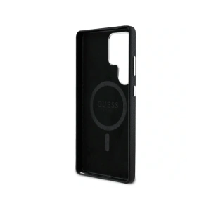 Hurtownia GSM - Guess Geprägtes Dreieckslogo MagSafe Samsung Galaxy S25 Ultra schwarz - GUE4355 - {ean13} - Hurt
