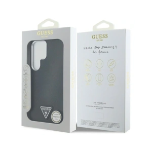 Hurtownia GSM - Guess Geprägtes Dreieckslogo MagSafe Samsung Galaxy S25 Ultra schwarz - GUE4355 - {ean13} - Hurt