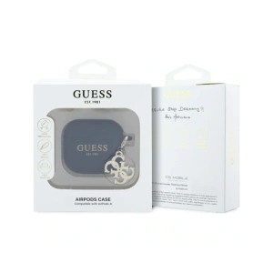 Hurtownia GSM - Guess GUA4LECG4K Apple AirPods 4 Hülle Silikon 4G Charm schwarz - GUE4356 - {ean13} - Hurt
