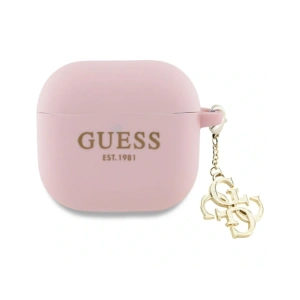 Hurtownia GSM - Guess GUA4LECG4P Apple AirPods 4 Hülle Silikon 4G Charm pink - GUE4357 - {ean13} - Hurt