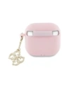 Hurtownia GSM - Guess GUA4LECG4P Apple AirPods 4 Hülle Silikon 4G Charm pink - GUE4357 - {ean13} - Hurt