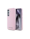 Hurtownia GSM - Etui Karl Lagerfeld Saffiano Full Wrapped Elongated Metal Logo MagSafe do Samsung Galaxy S25 růžové - KLD21933 - {ean13} - Hurt