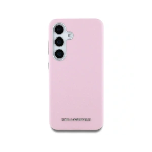 Hurtownia GSM - Karl Lagerfeld Saffiano complet înfășurat logo metalic elongat MagSafe Samsung Galaxy S25 roz - KLD21933 - {ean13} - Hurt