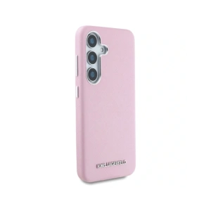Hurtownia GSM - Karl Lagerfeld Saffiano complet înfășurat logo metalic elongat MagSafe Samsung Galaxy S25 roz - KLD21933 - {ean13} - Hurt