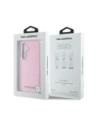Hurtownia GSM - Etui Karl Lagerfeld Saffiano Full Wrapped Elongated Metal Logo MagSafe do Samsung Galaxy S25 růžové - KLD21933 - {ean13} - Hurt