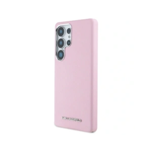 Hurtownia GSM - Karl Lagerfeld Saffiano Voll umschlossenes verlängertes Metall-Logo MagSafe Samsung Galaxy S25 Ultra rosa - KLD21935 - {ean13} - Hurt