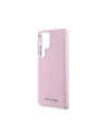Wholesale Karl Lagerfeld Saffiano Full Wrapped Elongated Metal Logo MagSafe Samsung Galaxy S25 Ultra pink - KLD21935 - {ean13} - Hurt