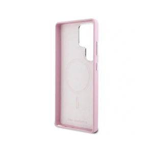 Hurtownia GSM - Karl Lagerfeld Saffiano Voll umschlossenes verlängertes Metall-Logo MagSafe Samsung Galaxy S25 Ultra rosa - KLD21935 - {ean13} - Hurt