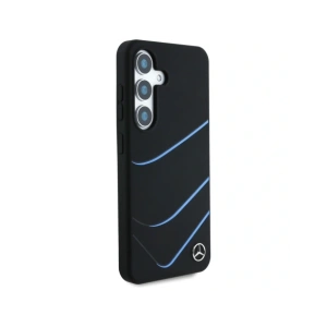 Hurtownia GSM - Mercedes Silikon kontrastierende Kurven MagSafe Samsung Galaxy S25 schwarz - MRS313 - {ean13} - Hurt