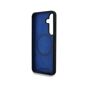 Hurtownia GSM - Mercedes Silicon Curbe Contrastate MagSafe Samsung Galaxy S25 negru - MRS313 - {ean13} - Hurt