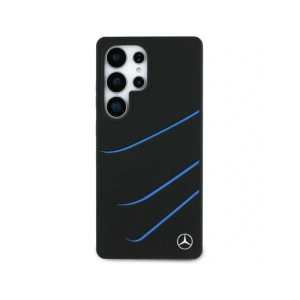 Hurtownia GSM - Mercedes Silikon kontrastierende Kurven MagSafe Samsung Galaxy S25 Ultra schwarz - MRS314 - {ean13} - Hurt