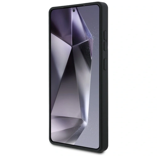 Etui Mercedes Silicone Contrasted Curves MagSafe do Samsung Galaxy S25 Ultra czarny