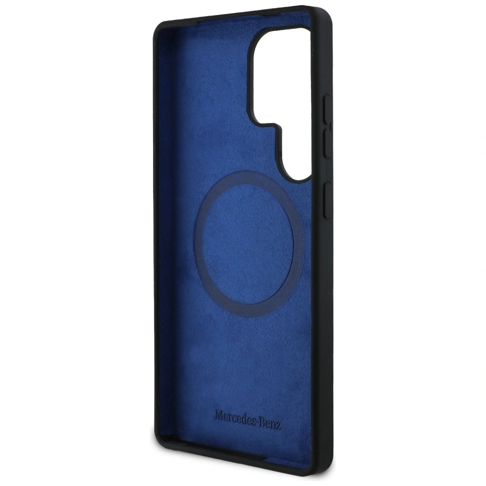 Hurtownia GSM - Mercedes Silicona Curbe Contrastate MagSafe Samsung Galaxy S25 Ultra negru - MRS314 - {ean13} - Hurt