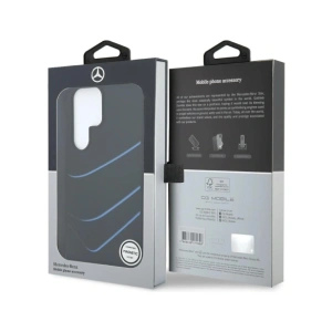 Hurtownia GSM - Mercedes Silicona Curbe Contrastate MagSafe Samsung Galaxy S25 Ultra negru - MRS314 - {ean13} - Hurt